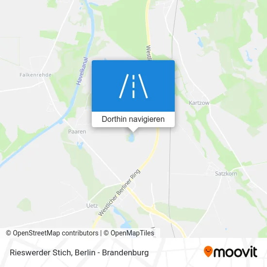 Rieswerder Stich Karte