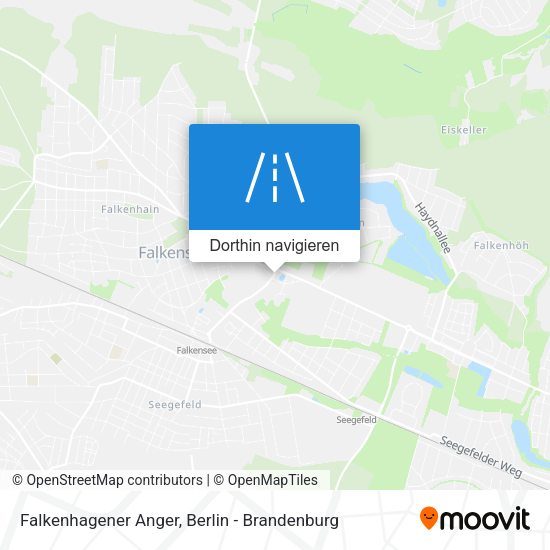Falkenhagener Anger Karte