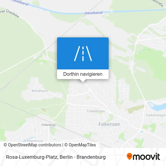 Rosa-Luxemburg-Platz Karte