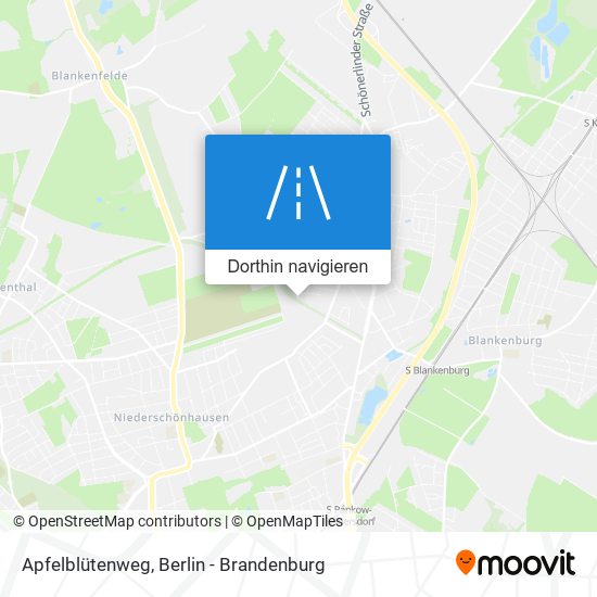 Apfelblütenweg Karte