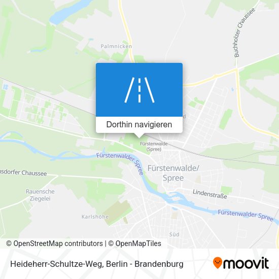 Heideherr-Schultze-Weg Karte
