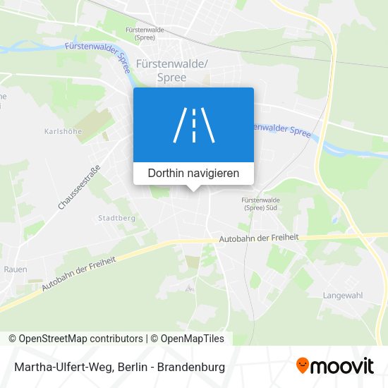 Martha-Ulfert-Weg Karte