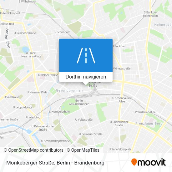 Mönkeberger Straße Karte