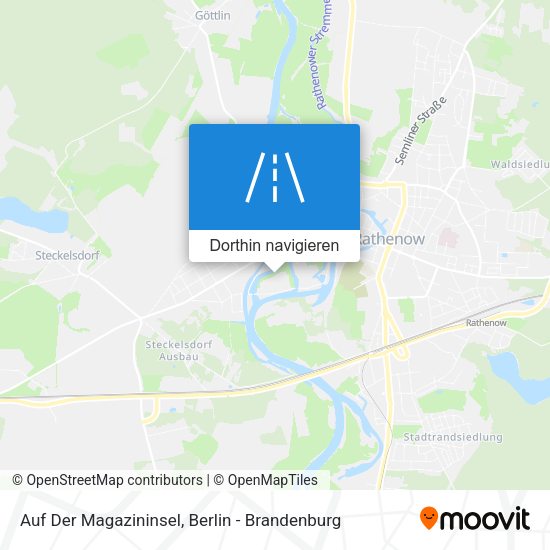 Auf Der Magazininsel Karte