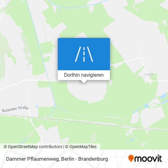 Dammer Pflaumenweg Karte