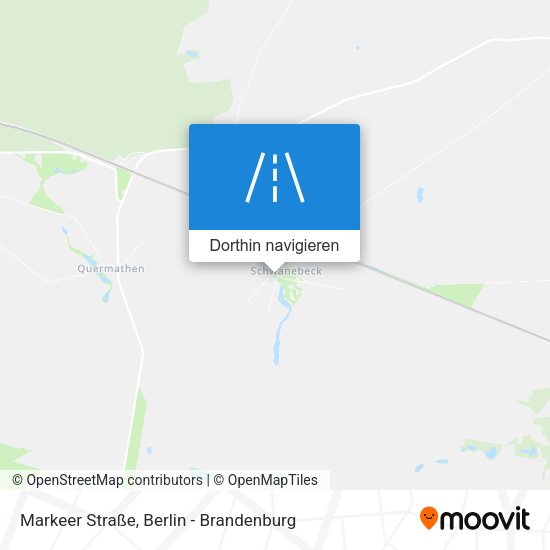Markeer Straße Karte