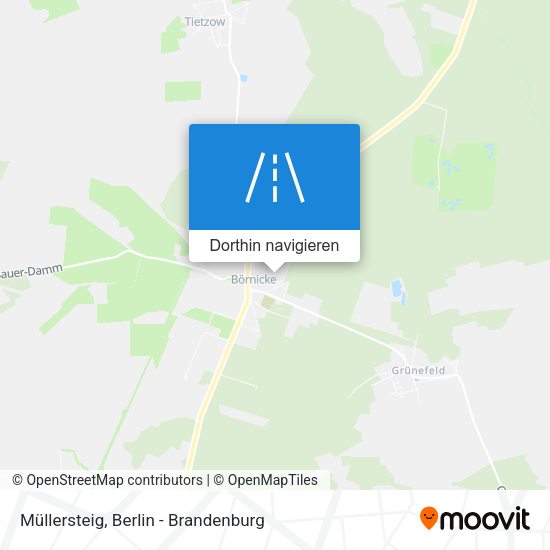 Müllersteig Karte