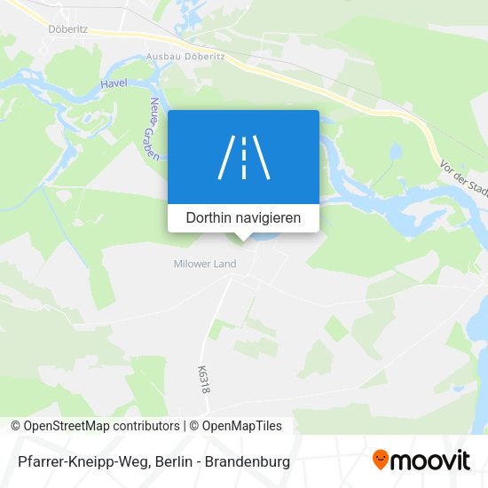 Pfarrer-Kneipp-Weg Karte