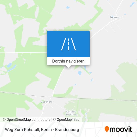 Weg Zum Kuhstall Karte