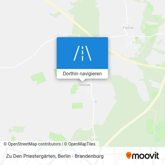 Zu Den Priestergärten Karte