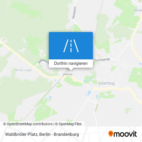 Waldbröler Platz Karte