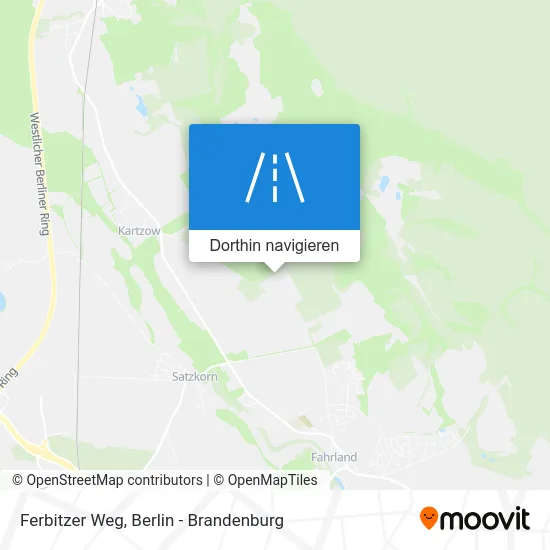 Ferbitzer Weg Karte