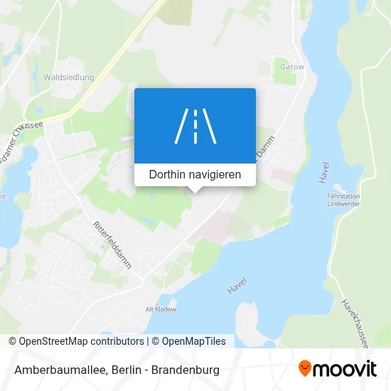 Amberbaumallee Karte