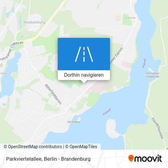 Parkviertelallee Karte