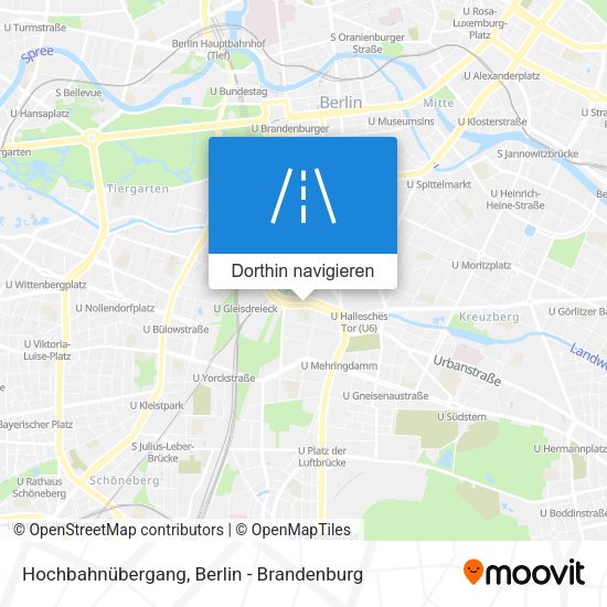 Hochbahnübergang Karte