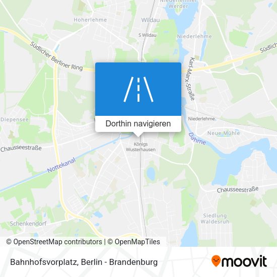 Bahnhofsvorplatz Karte