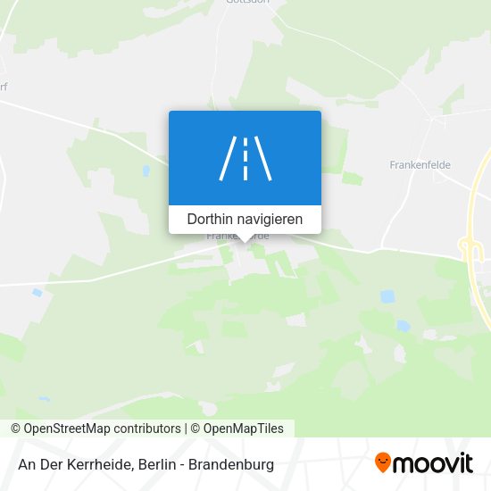 An Der Kerrheide Karte