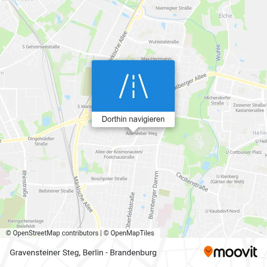 Gravensteiner Steg Karte