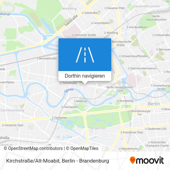 Kirchstraße/Alt-Moabit Karte