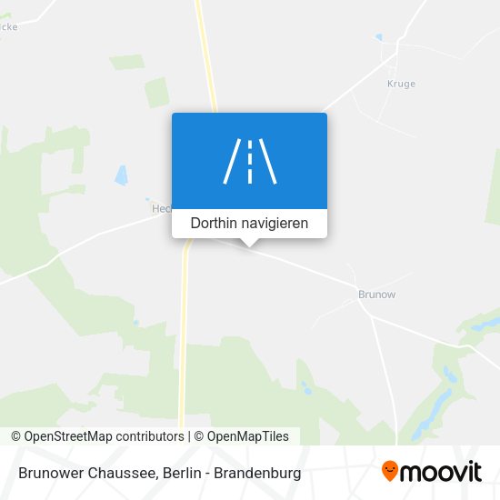 Brunower Chaussee Karte