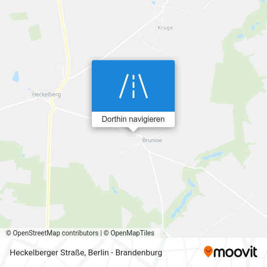 Heckelberger Straße Karte