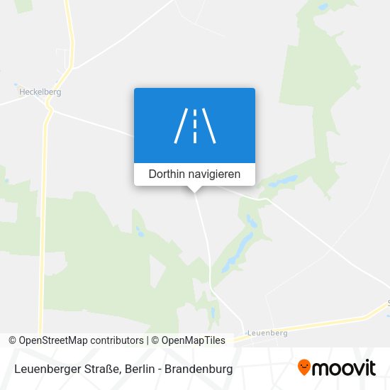 Leuenberger Straße Karte