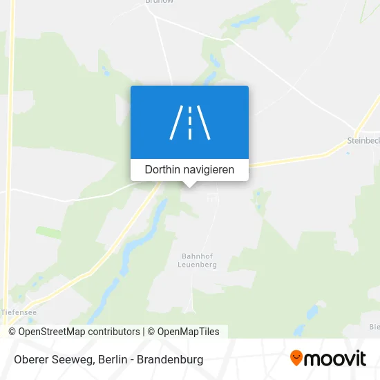 Oberer Seeweg Karte