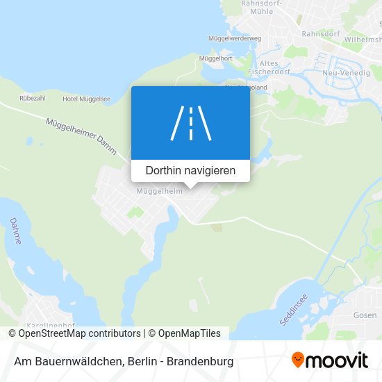 Am Bauernwäldchen Karte