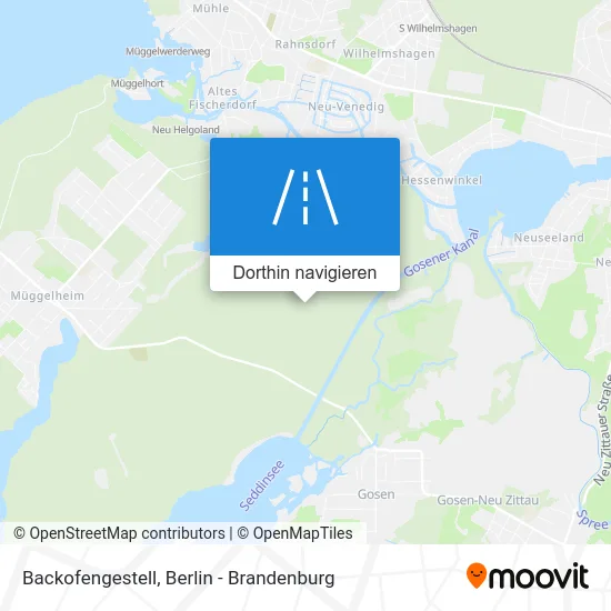 Backofengestell Karte