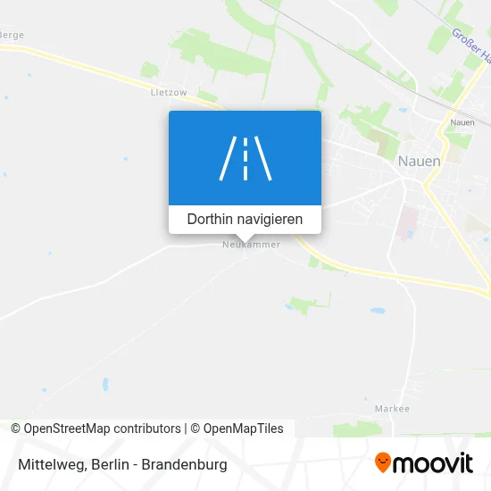 Mittelweg Karte