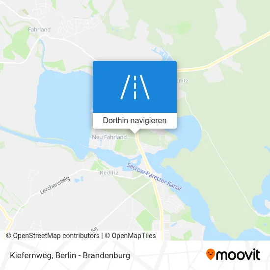 Kiefernweg Karte