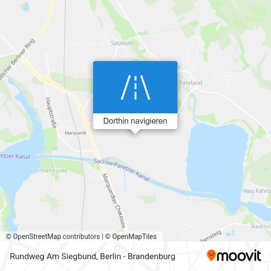 Rundweg Am Siegbund Karte