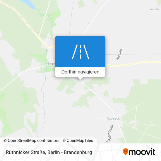 Rüthnicker Straße Karte