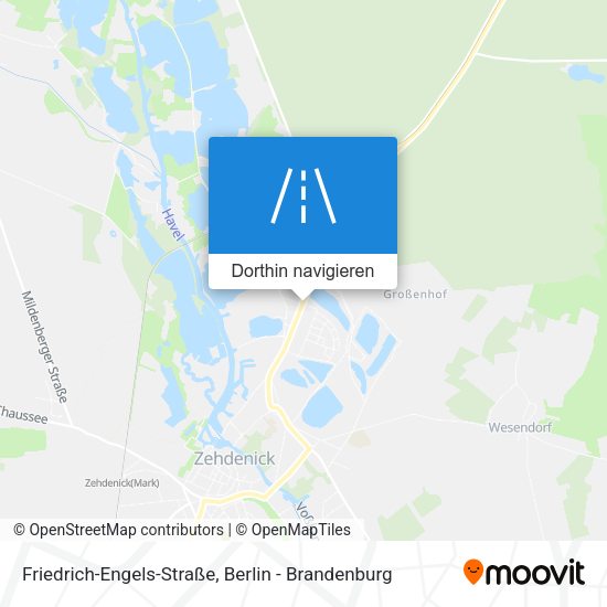 Friedrich-Engels-Straße Karte