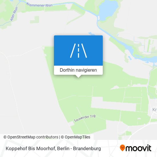 Koppehof Bis Moorhof Karte