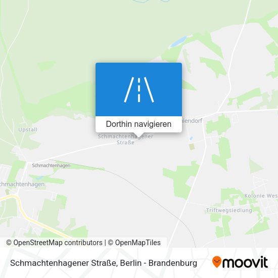 Schmachtenhagener Straße Karte