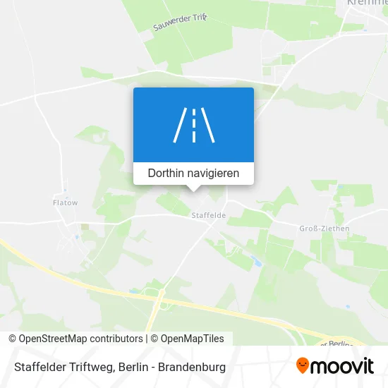 Staffelder Triftweg Karte