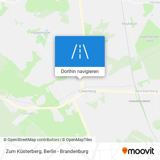 Zum Küsterberg Karte