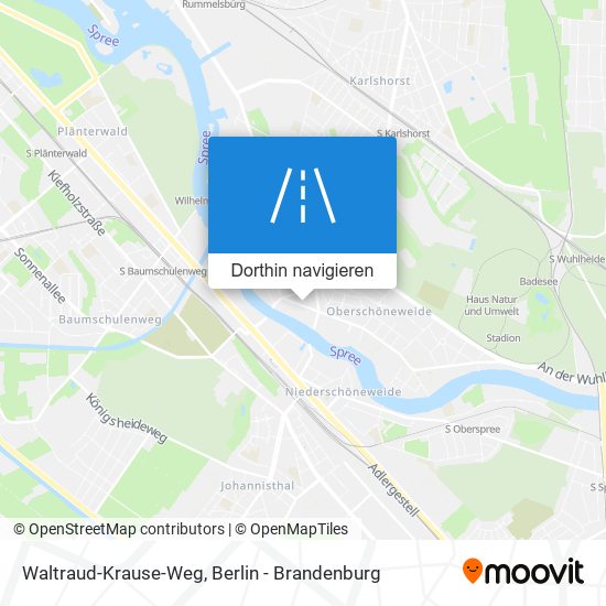 Waltraud-Krause-Weg Karte