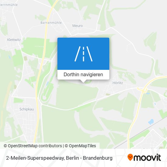 2-Meilen-Superspeedway Karte