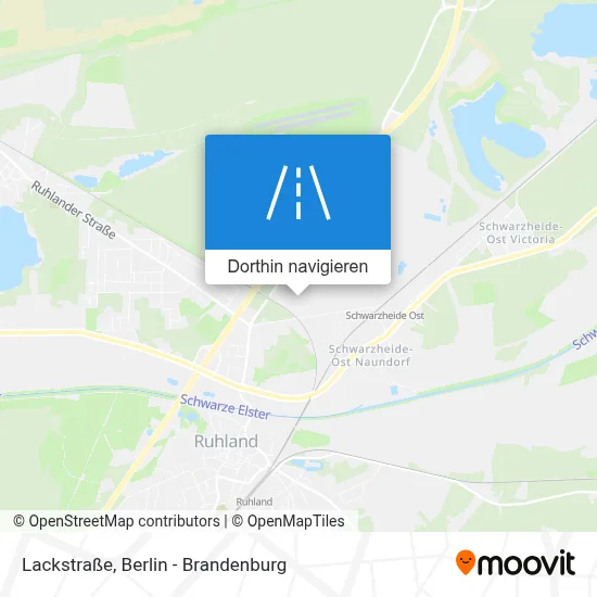 Lackstraße Karte