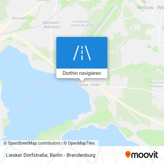 Liesker Dorfstraße Karte