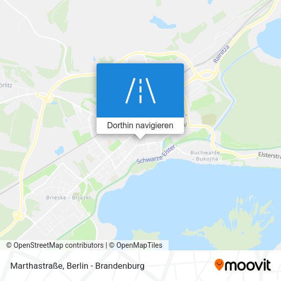 Marthastraße Karte