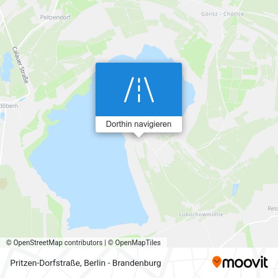 Pritzen-Dorfstraße Karte