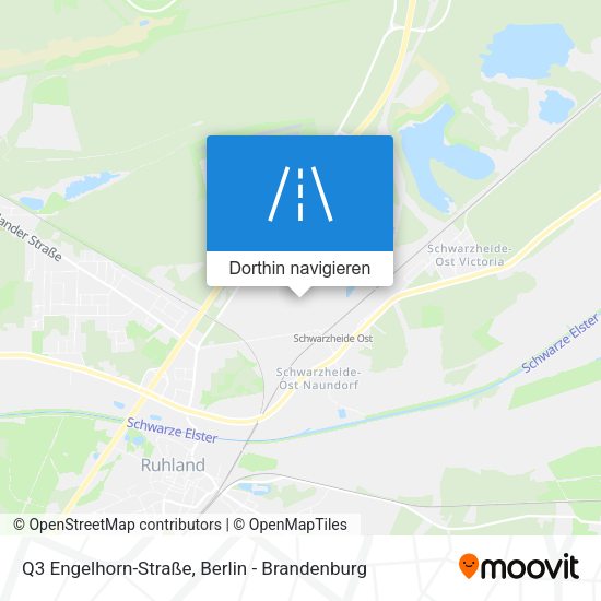 Q3 Engelhorn-Straße Karte
