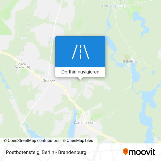 Postbotensteig Karte