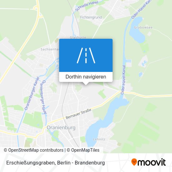 Erschießungsgraben Karte