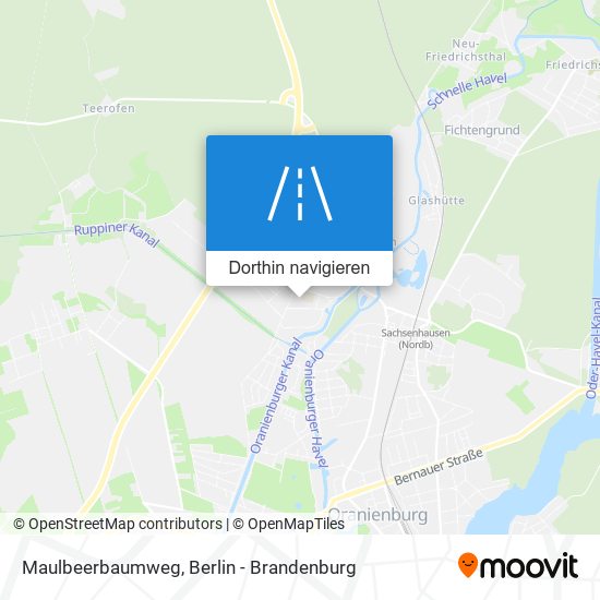 Maulbeerbaumweg Karte