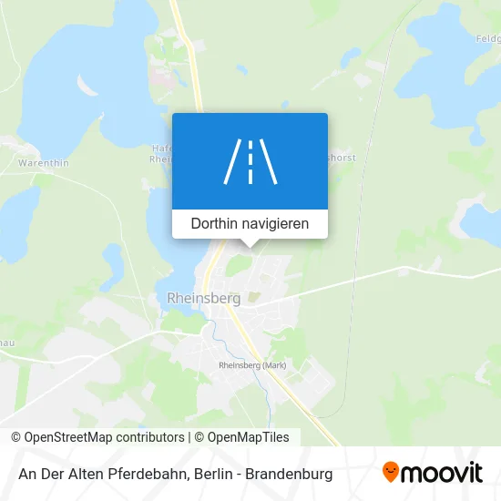 An Der Alten Pferdebahn Karte