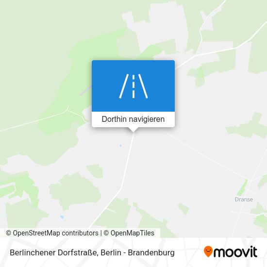 Berlinchener Dorfstraße Karte
